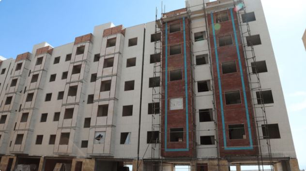 احداث پروژه ۵۲۰ واحدی قطعه ۲ شهدای طلائیه در اردبیل