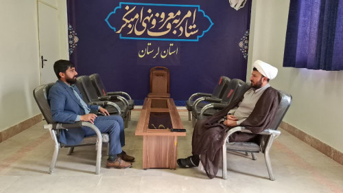 مسئول قرارگاه جبهه ملی همت در لرستان با دبیر ستاد امر به معروف و نهی از منکر استان دیدار کرد.